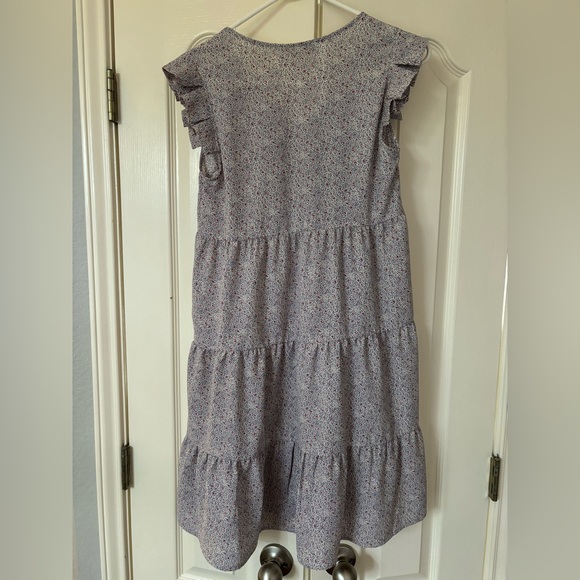 Monteau Ditsy Floral Print Midi Dress - Picture 2 of 4